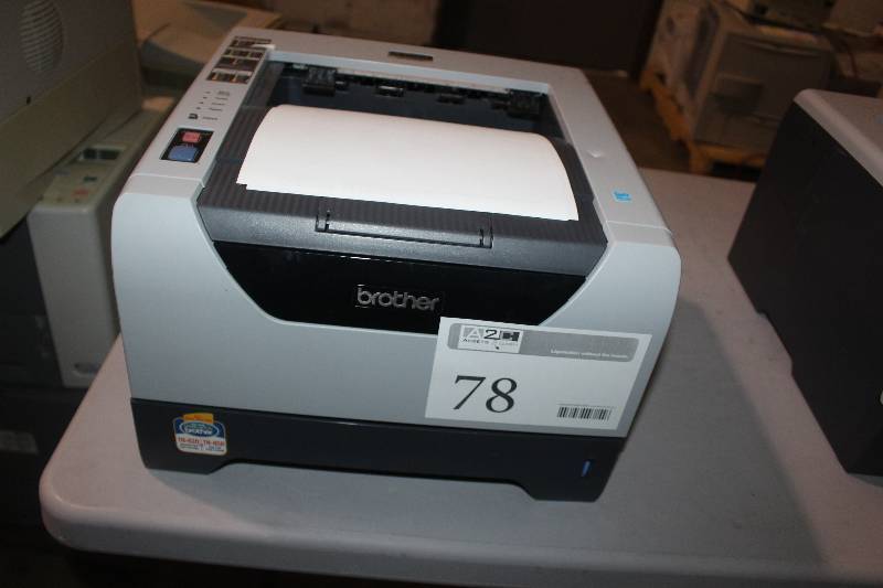 lot 78 image: Brother HL-5370DW Monochrome Laser Printer