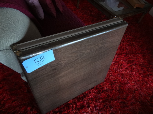 lot 58 image: Two Card Tables