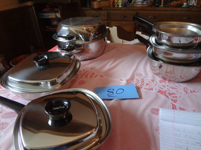 lot 80 image: Vintage Aristo-Craft Cook Ware