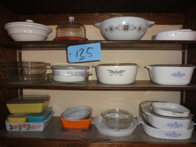 lot 125 image: Cooking Ware, Refrigerator dishes