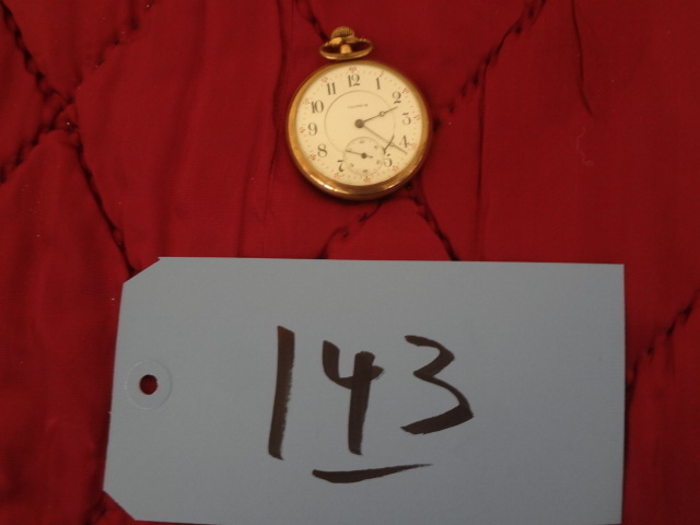 lot 143 image: Illinois Pocket Watch