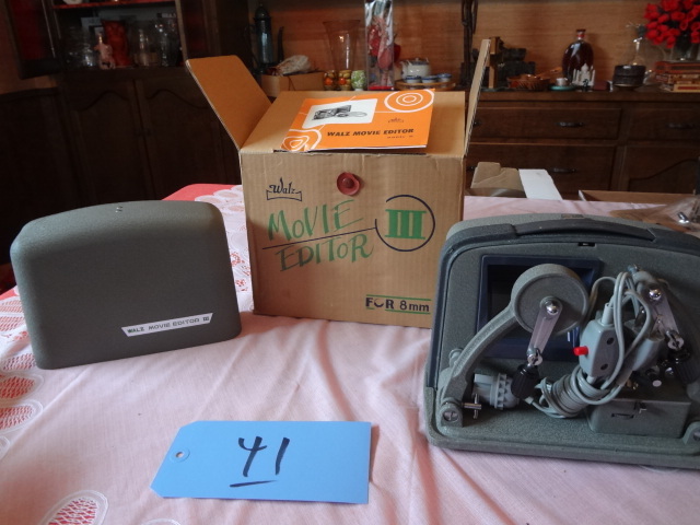 lot 41 image: Walz 8mm Movie Editor