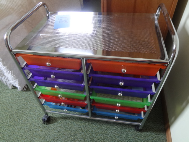 lot 178 image: Chrome Drawers