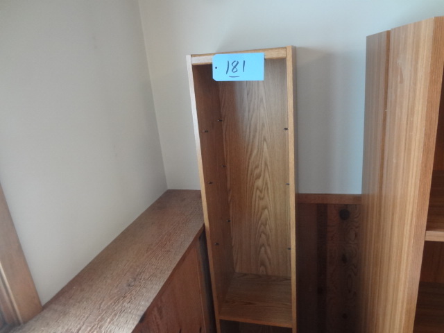 lot 181 image: Tall Narrow Shelf