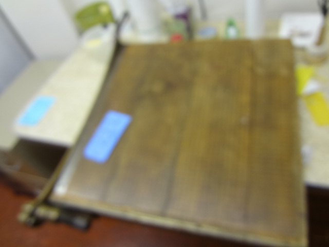 lot 222 image: Huge Old Paper cutter