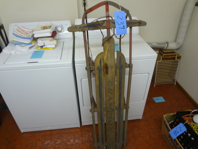 lot 239 image: Champion Sled