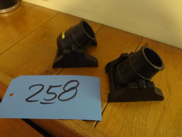 lot 258 image: Two Small Cast Souvenir Barrage Cannons