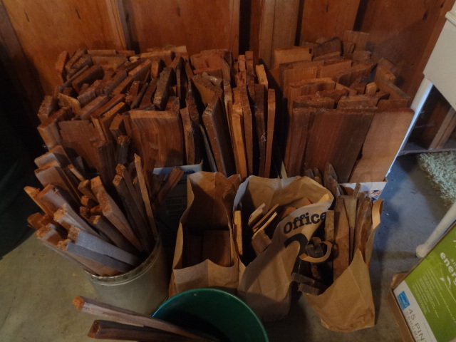 lot 276 image: Lot of Cedar Shakes