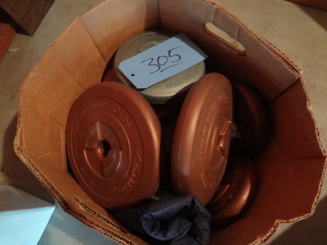 lot 305 image: Weights