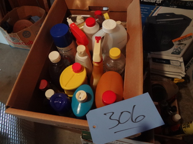 lot 306 image: Six Boxes of Household and Garden Chemicals
