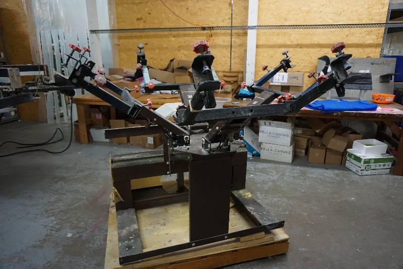 Brown Manufacturing Model NP- 411P 4 Station Number Printer