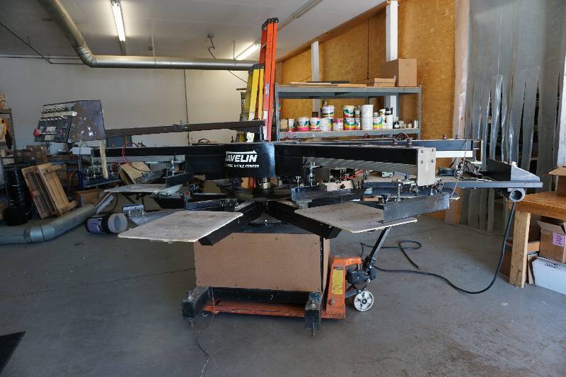 Tuf Javelin 68 Automatic Textile Printer With Flash Unit