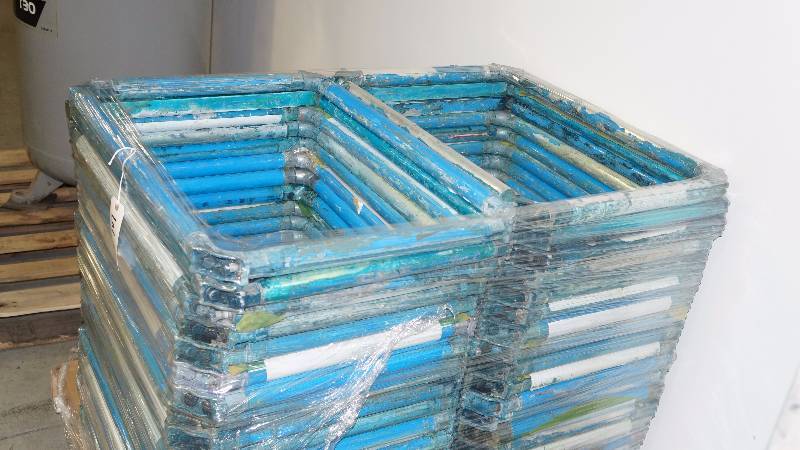 lot 4 image: Lot of 40 Neumann Screen Printing Frames