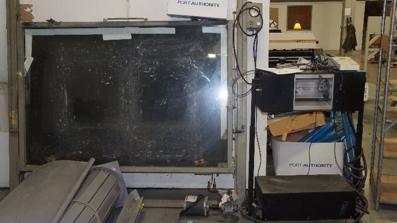 lot 9 image: Olite Ultraviolet Printing Light w Light Integrator, Douthit Wall Mounted Exposure Unit & Vacuum