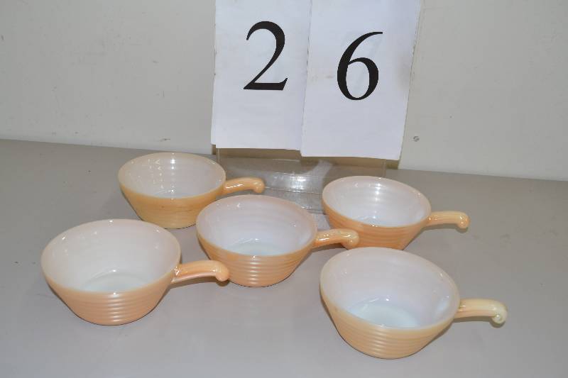 lot 26 image: Fire King Dishes