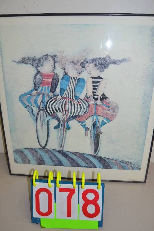 lot 78 image: Framed Print
