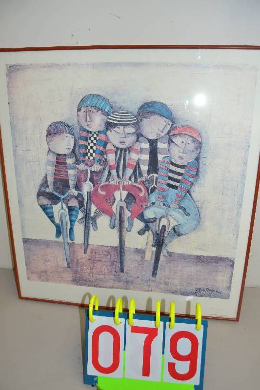 lot 79 image: Framed Print