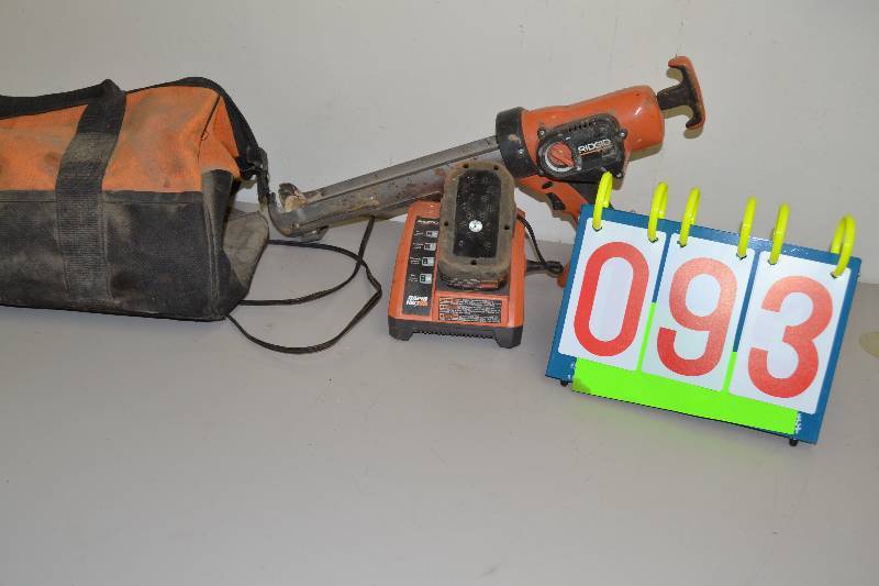 lot 93 image: Ridgid Caulk gun