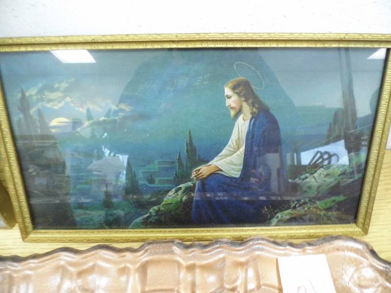 Pictures & Metal Tray