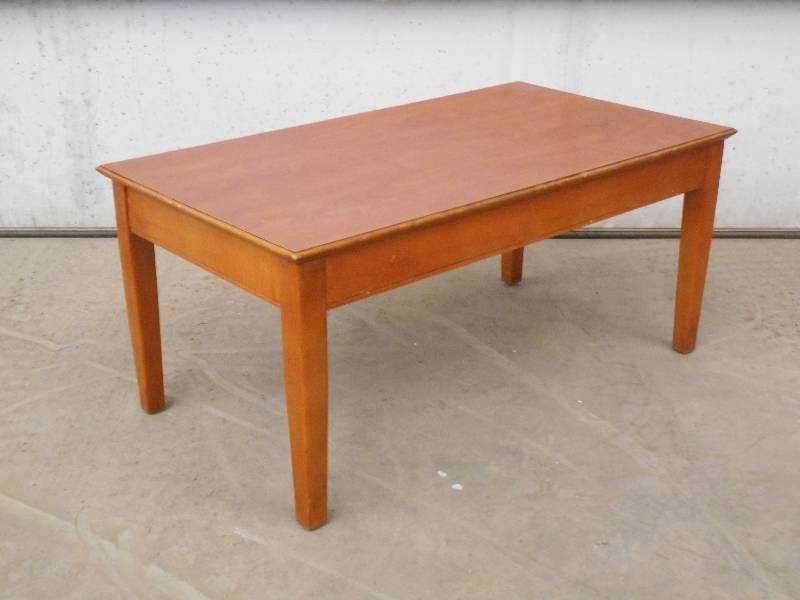(1) Wood Coffee Table, 36 Length, ...