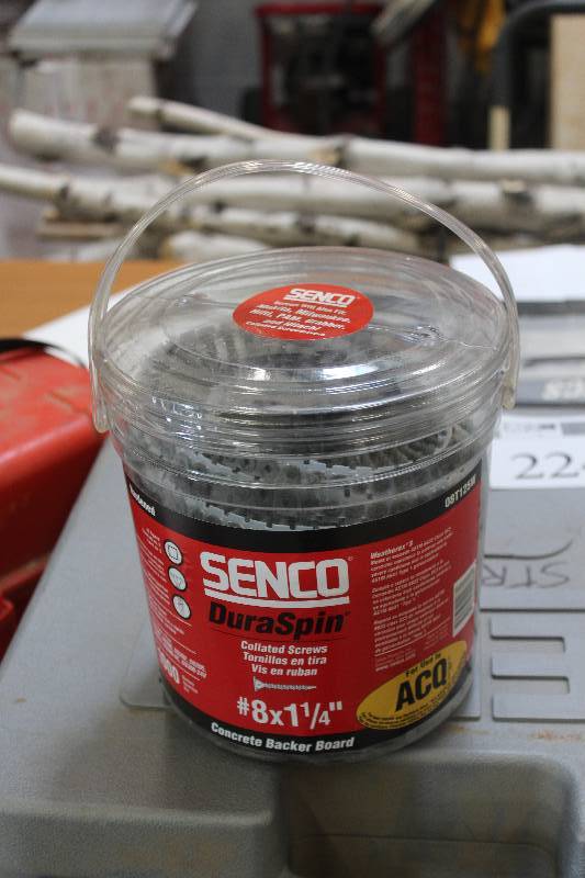 Lot of (3) Senco Duraspin Collated Screws