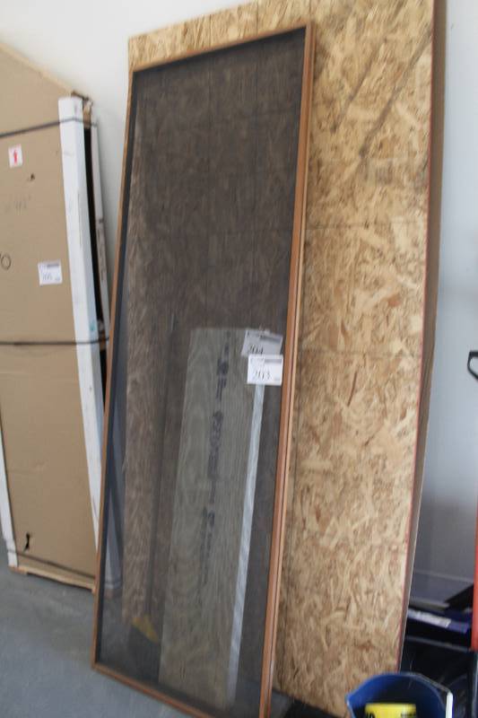 Screen Door Custom Teak