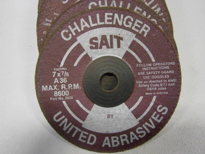 7 Grinding Discs 33 pcs