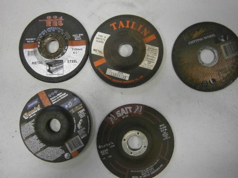 4 12 Grinding Discs 10 pcs