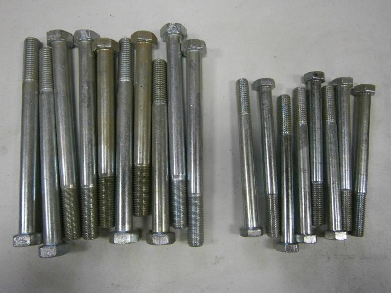 Lot of 58 to 1 Bolts