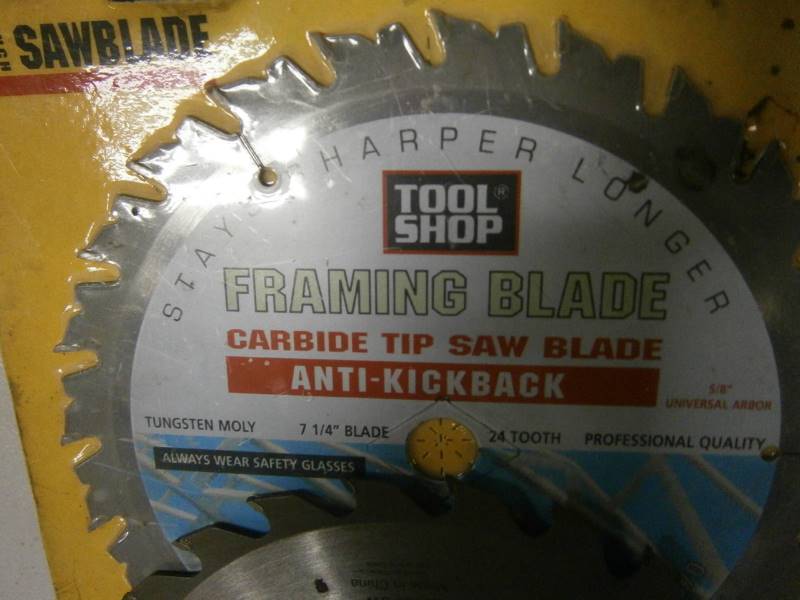 Skill Saw Blades 2B33B47 (New) 1 (Used)