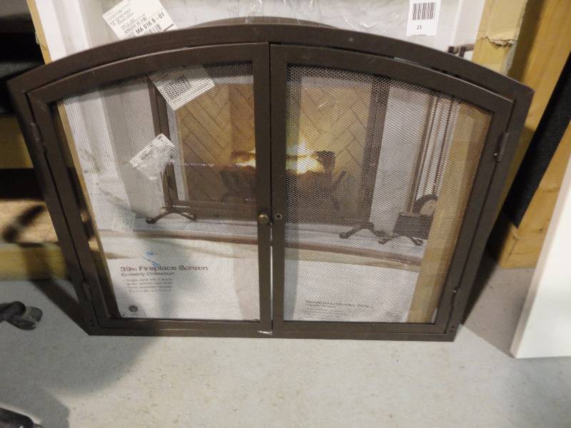 Fireplace screen