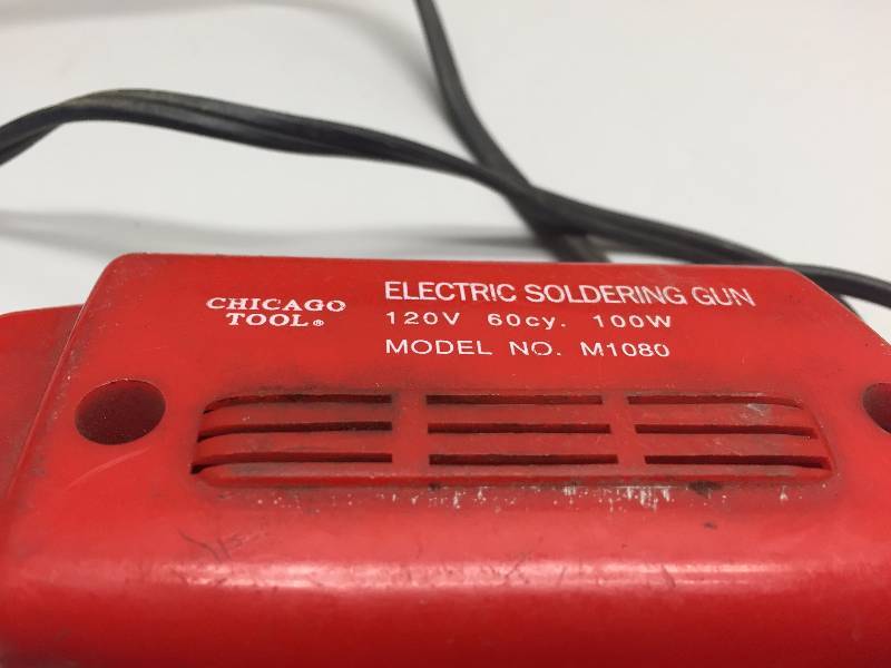 lot 8 image: SOLDER GUN