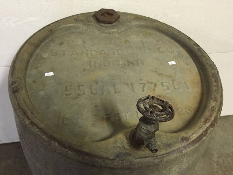 STANDARD OIL 55 GALLON DRUM VINTAGE | FEBRUARY CONSIGNMENT | K-BID