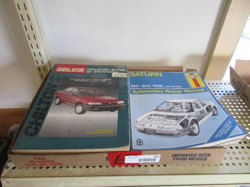 Shop manuals