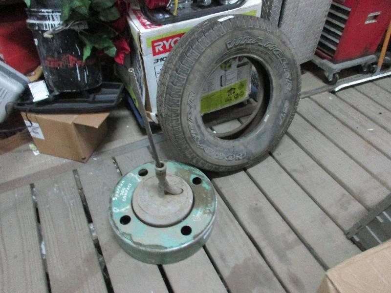 Sewer Snake drum & cable