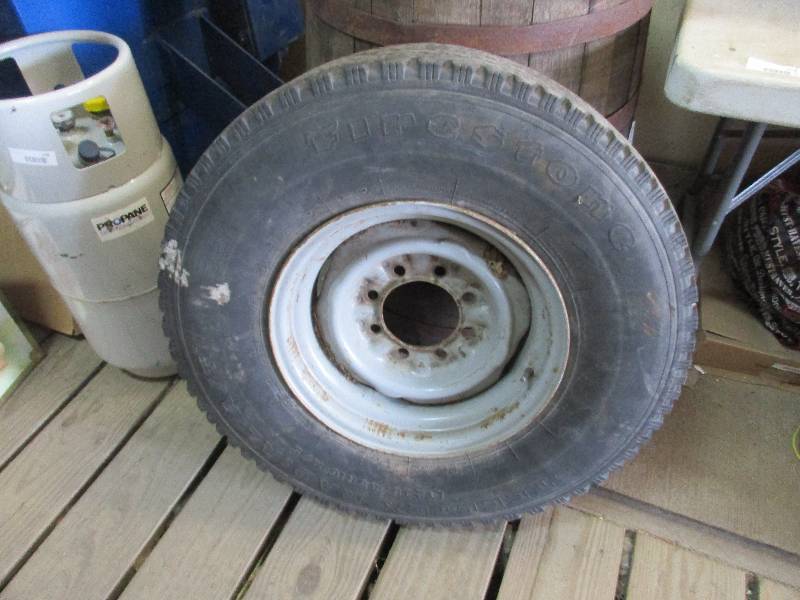 Truck spare tire