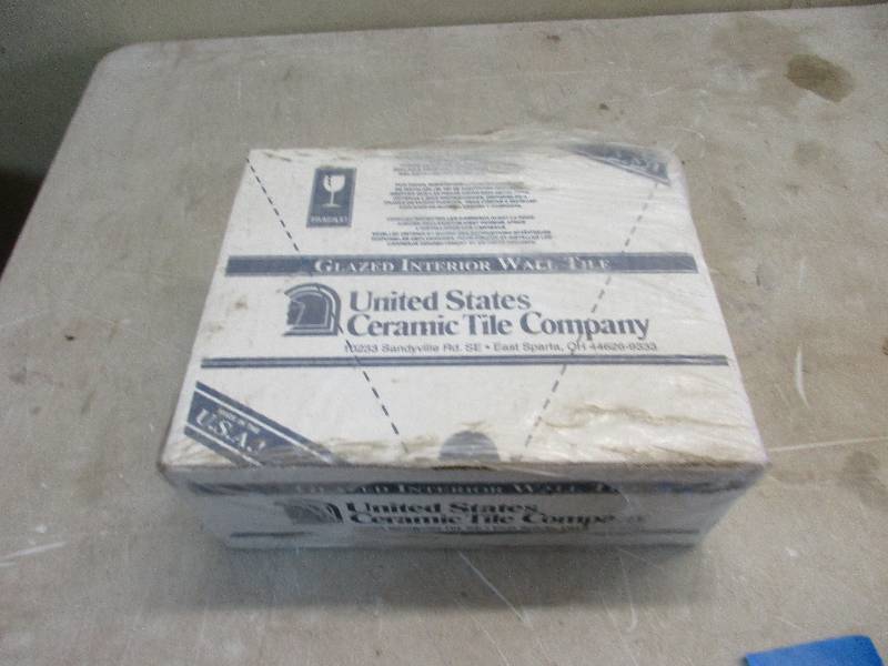 Box of tile