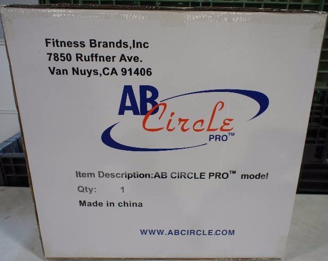 lot 169 image: AB Circle Pro Fitness Exerciser Home Workout