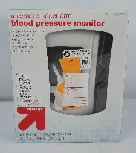 lot 236 image: Up & up Automatic Blood Pressure Monitor