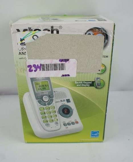 lot 234 image: VTech CS6124 DECT 6.0 Cordless Phone with Answering System and Caller IDCall Waiting