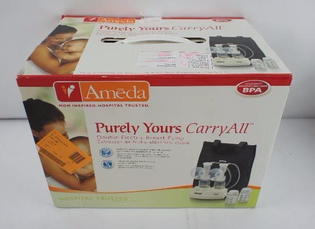 lot 189 image: Ameda Purely Yours Carry All Double Electric Breast Pump