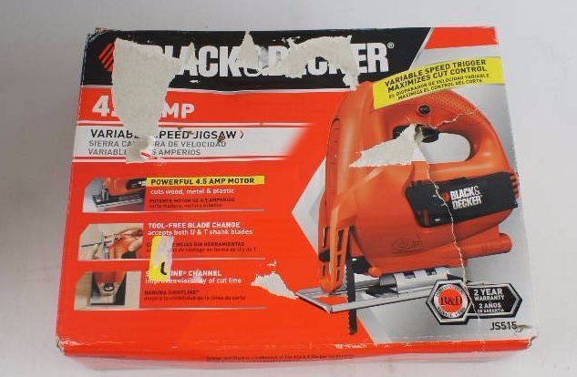lot 342 image: Black & Decker JS515 4.5-Amp Variable Speed Jig Saw