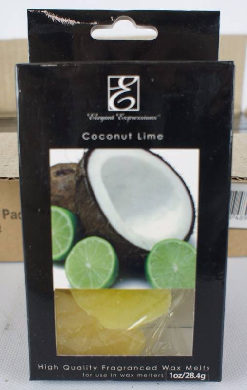 lot 800 image: Elegant Expressions Coconut Lime Wax Melts