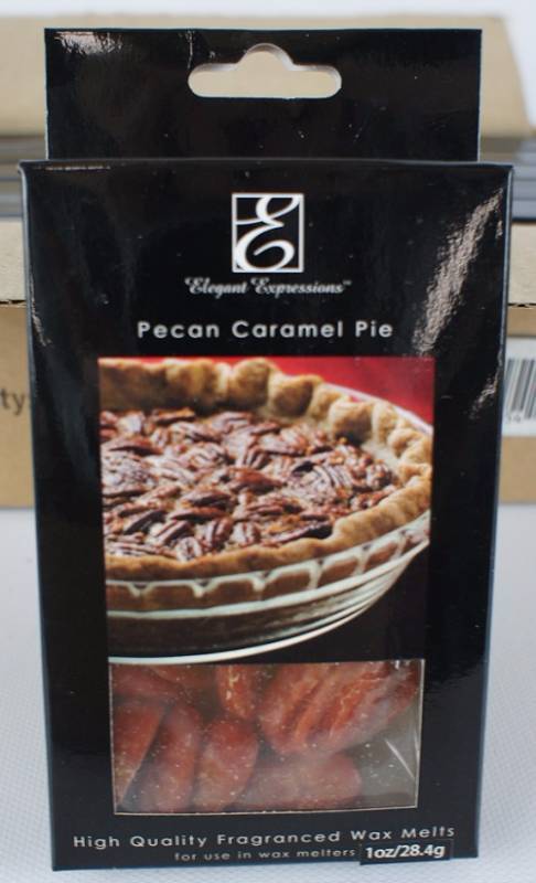 lot 808 image: Elegant Expressions Pecan Carmel Pie Wax Melts