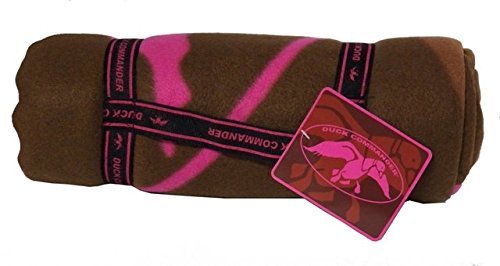 lot 766 image: Duck Commander Fleece Blanket - Pink