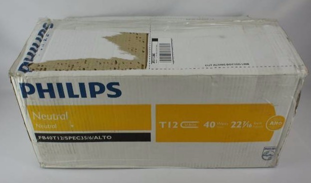 lot 174 image: Philips FB40T126 SPEC35 ALTO U-Bend FB40 Fluorescent Tube - 10 Bulbs