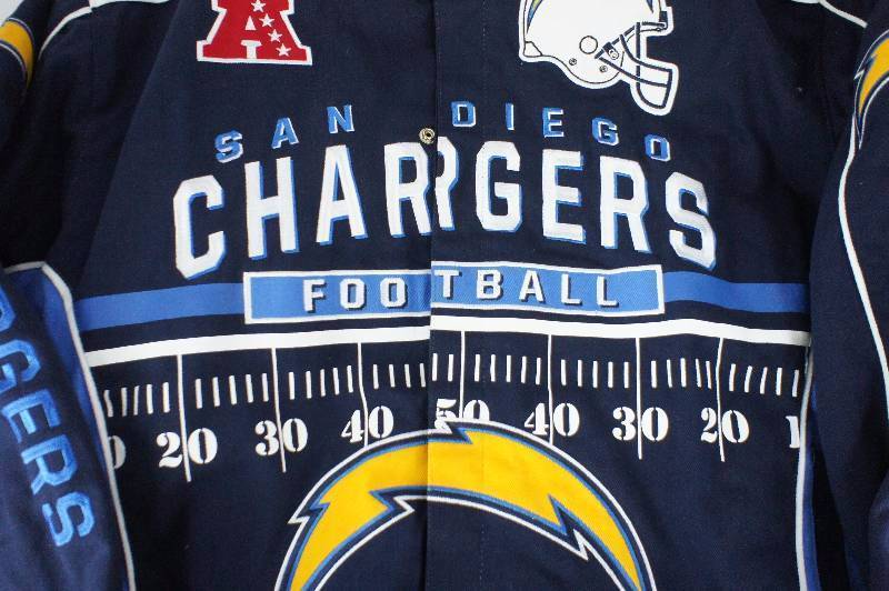 lot 855 image: San Diego Chargers Team Jacket