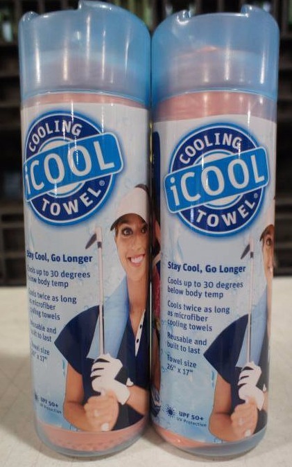 lot 341 image: iCOOL Cooling Towel Orange