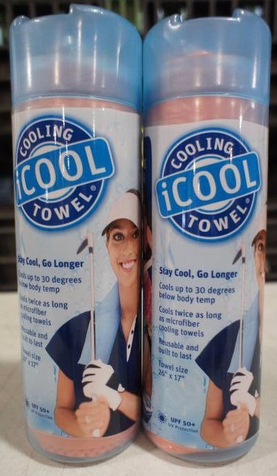 lot 343 image: iCOOL Cooling Towel Orange