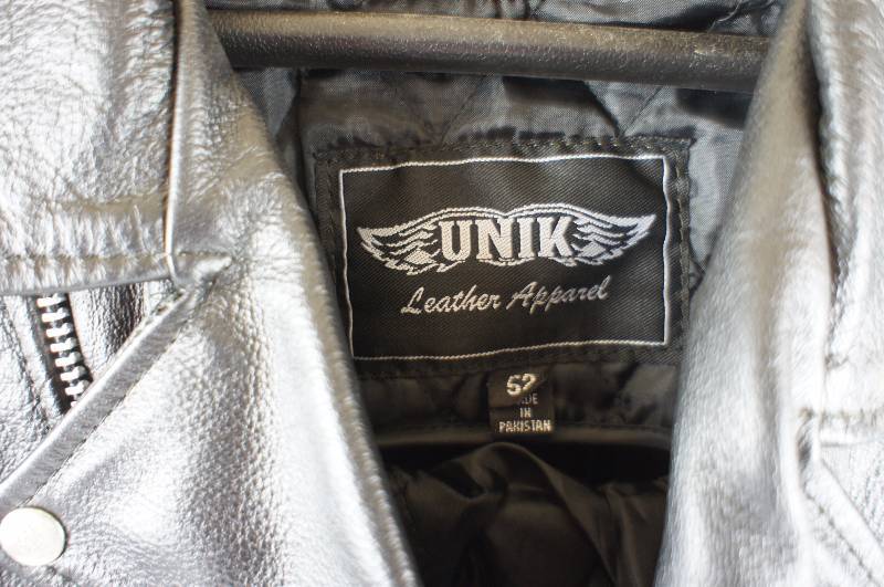 lot 931 image: Unik Leather Apparel Jacket Size 52